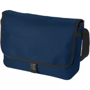 Bullet Omaha Shoulder Bag (34 x 8.5 x 25cm) (Navy)