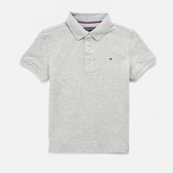 Tommy Hilfiger Boys' Short Sleeve Polo Shirt - Grey - 6 Years