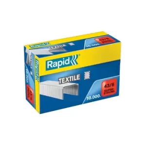 Rapid 436 K1 Textile Staples 10000