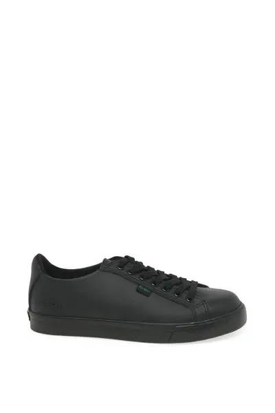 Kickers 'Tovni Lacer' Senior School Shoes Black