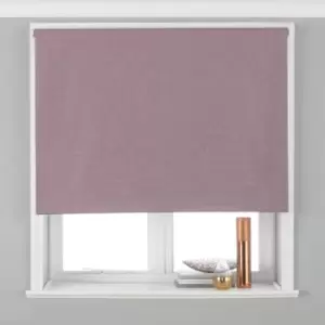 Riva Home Twilight Blackout Roller Blind Polyester Mauve (61X162Cm)