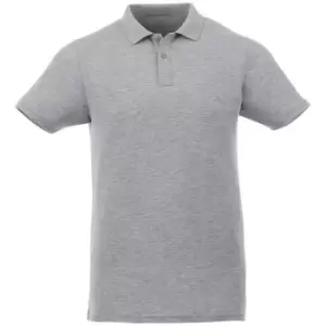 Elevate Liberty Mens Short Sleeve Polo Shirt (XXXL) (Heather Grey)