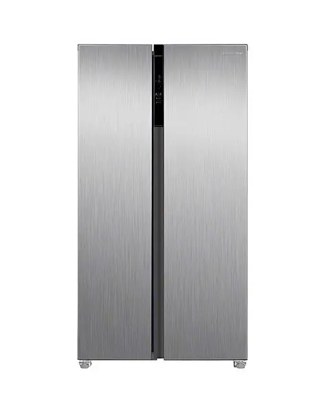 Russell Hobbs RH90AFF201SS 90L American Style Frost Free Freestanding Fridge Freezer