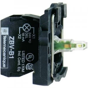 Schneider Electric ZB5AVB1 LED + fixing adapter, + bulb holder 24 V DC, 24 V AC