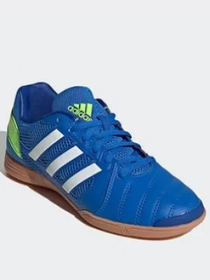 adidas Top Sala Trainers, Blue/White, Size 11, Men