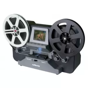 Reflecta Film Scanner Super 8 - Normal 8 Film/slide scanner Black