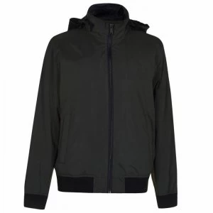 DKNY Padded Bomber Jacket - Dark Olive