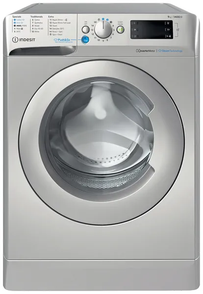 Indesit BWE91496XSVUK 9KG 1400RPM Freestanding Washing Machine