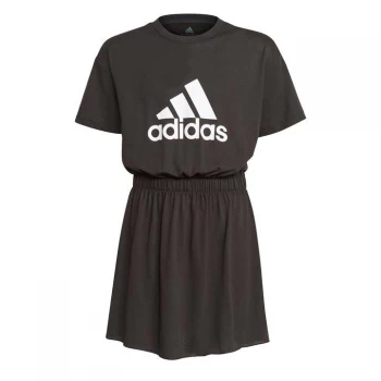 adidas Dance Dress Junior Girls - Black/White