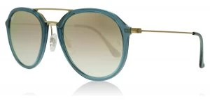 Ray-Ban 4253 Sunglasses Turquoise 62367Y 53mm