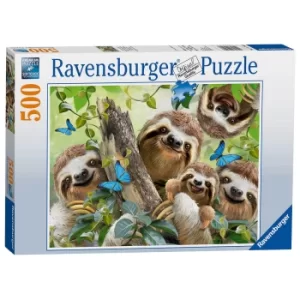 Sloth Selfie Jigsaw Puzzle (500 Pieces)