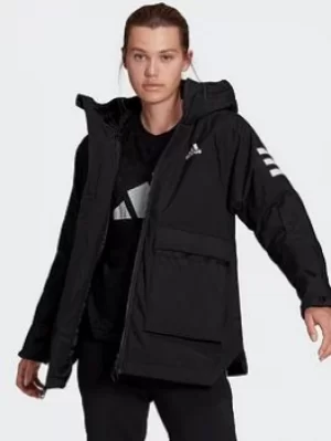 adidas Utilitas Insulated Jacket, Black, Size S, Women