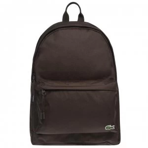 Lacoste Lacoste Logo Backpack - Dk Brown B44