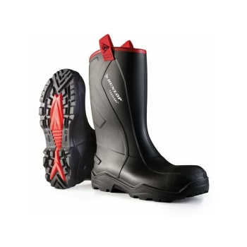 Dunlop - PUROFORT+RUGGED F/SFTY BLK 08