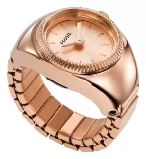 Fossil ES5247 Ring (15mm) Rose Gold Dial / Rose Gold- Watch