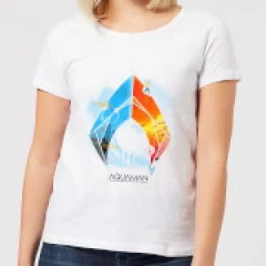 Aquaman Back To The Beach Womens T-Shirt - White - 4XL