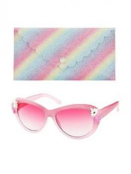 Monsoon Girls Ombre Unicorn Sunglasses & Case Set - Multi