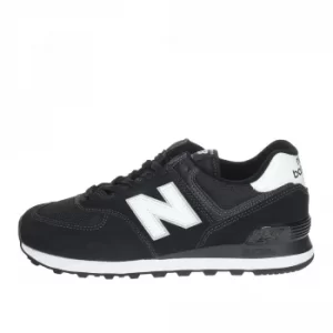 NEW BALANCE Sneakers Men Black Camoscio/nylon