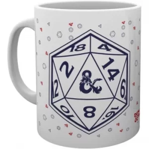 Dungeons and Dragons D20 Mug