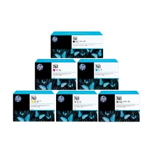 HP 761 Black And Colour Ink Cartridge