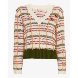 Ted Baker Confus Box Jumper - Cream