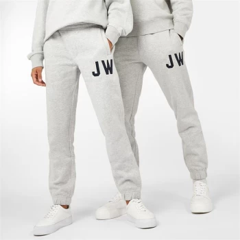 Jack Wills Unisex Varsity Joggers - Grey Marl