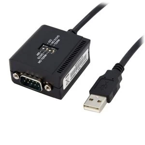 StarTech 6ft Professional RS422485 USB Serial Cable Adapter w COM Retention