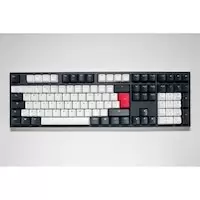 Ducky One2 Tuxedo Full Size USB Mechanical Gaming Keyboard Brown Cherry MX Switch (DKON1808-BUKPDZZB