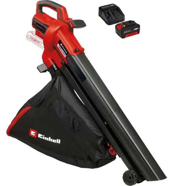 Einhell VENTURRO 18/210 18v Cordless Brushless Leaf Blower and Vacuum VENTURRO 18/210 Batteries: 1 x 4ah Li-ion