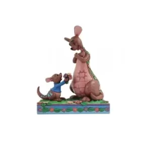 Roo Giving Kanga Flowers Figurine