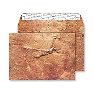 Creative Senses Natural Finish Coloured Envelopes C5 Peel & Seal 162 x 229mm Plain 135 gsm Yorkshire Sandstone Pack of 125