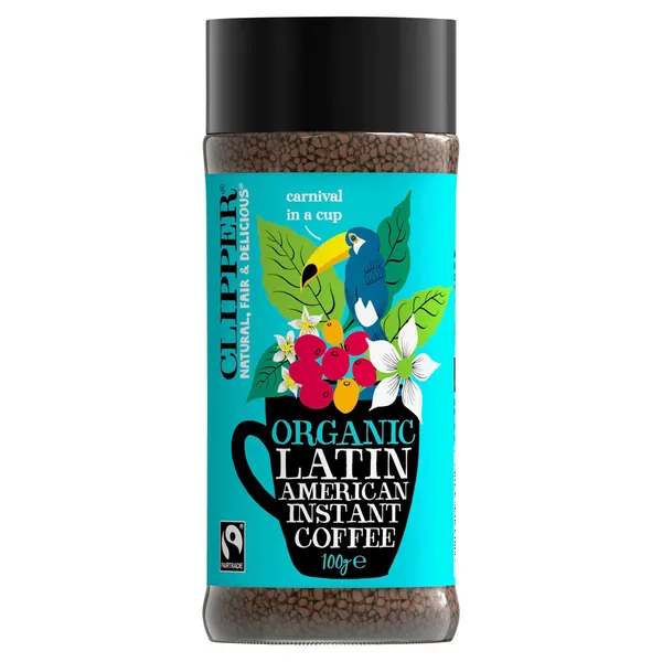 Clipper Organic Latin American Fairtrade Instant Coffee 100g