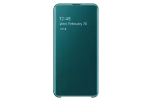 Samsung Green Galaxy S10e Clear View Cover