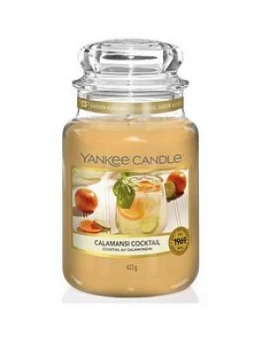 Yankee Candle Garden Hideaway Collection Large Jar Calamansi Cocktail Scented Candle 623g