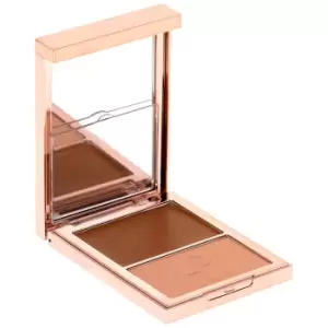 PATRICK TA Major Skin Creme Foundation and Finishing Powder Duo 21g (Various Shades) - Tan 3