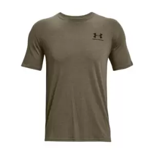 Under Armour UA Sportstyle Left Chest Short Sleeve Shirt - Green