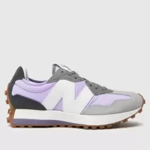 New Balance 327 trainers in lilac