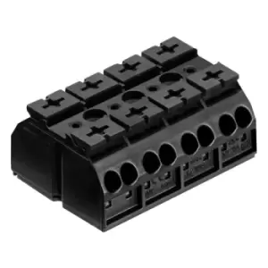 Wago 862-504. Terminal Block, Barrier, 4Pos