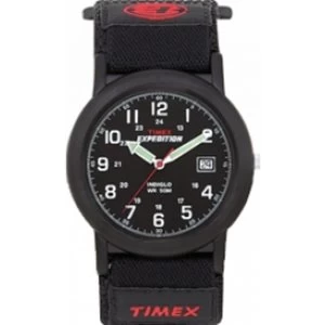 Timex T40011 Expedition Camper Black Faststrap Watch