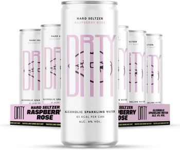 Drty Hard Seltzer - Raspberry Rose - 330ml x 12