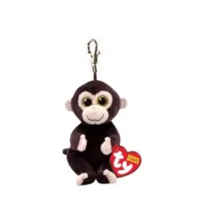 Beanie Bellies Key Clip Matteo Monkey 10cm