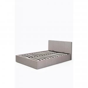 Grey Fabric Storage Lift Bed