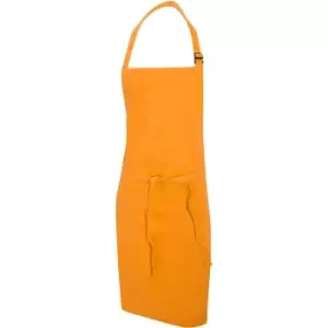 Dennys Multicoloured Bib Apron 28x36ins (Pack of 2) (One Size) (Orange) - Orange