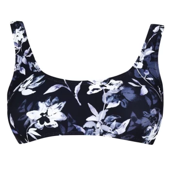 Firetrap Bikini Top - Black Flwr Prnt