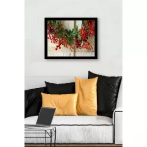 SC0931 Multicolor Decorative Framed MDF Painting