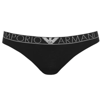 Emporio Armani Underwear Brazilian Briefs - Nero 00020