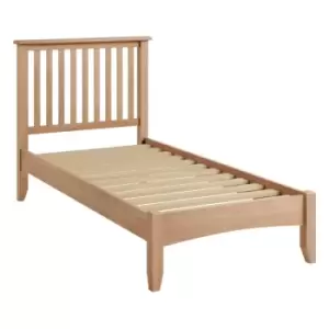 Downtown Geneva Bedframe - Double - ["Brown"], ["Single","Double","King"]