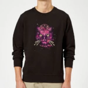 Captain Marvel Neon Goose Sweatshirt - Black