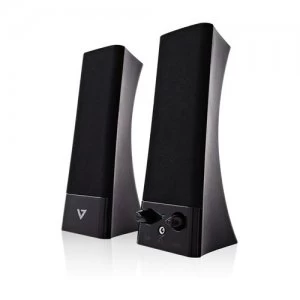 V7 USB Powered Stereo Speakers - for Notebook and Desktop