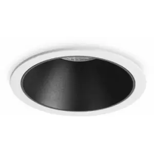 Recessed spotlight White / Black GAME 1 bulb in Aluminum